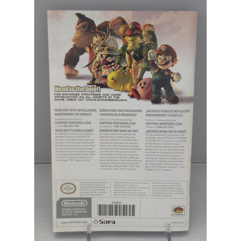 Super Smash Bros. Brawl - Nintendo Wii 2008 - Complete in Box (CIB) - Tested - Picture 6 of 14